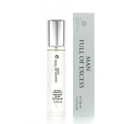 Global Cosmetics 327 MAN FULL OF EXCESS parfumovaná voda pánska 33 ml