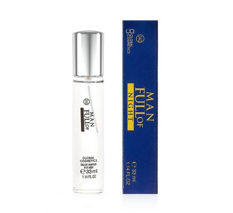 Global Cosmetics 343 MAN FULL OF NIGHT parfumovaná voda pánska 33 ml