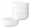 LUNA Ivory White Sada misiek z porcelánu 770ml 4ks