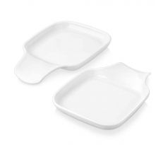 Malacasa Porcelánové podložky pod varešky 2ks