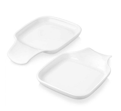 Malacasa Porcelánové podložky pod varešky 2ks