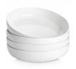 LUNA Ivory White Sada misiek na cestoviny z porcelánu 1380ml 4ks