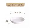 LUNA Ivory White Sada misiek na cestoviny z porcelánu 1380ml 4ks