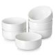 LUNA Ivory White Sada misiek z porcelánu 770ml 6ks