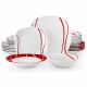 FELISA 24-dielna jedálenská sada z porcelánu
