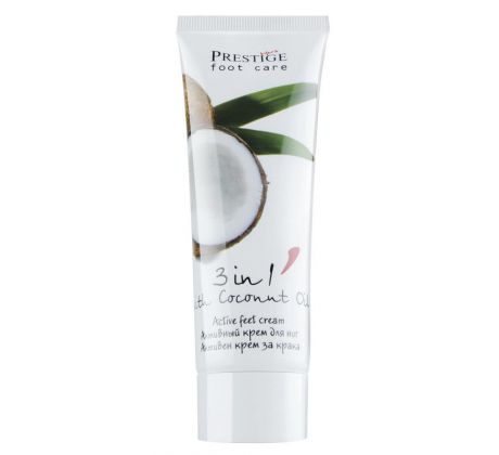 Prestige Krém na nohy s kokosovým olejom 3v1 75 ml