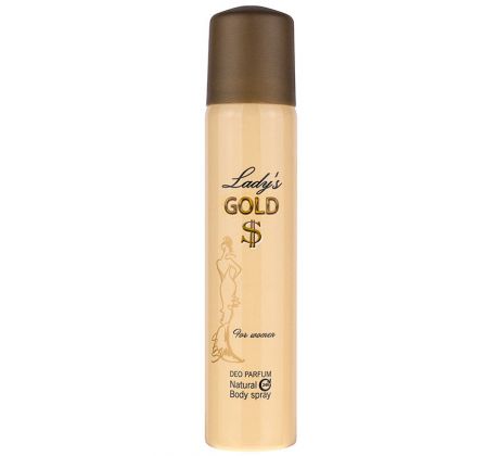 Lucky Lady's Gold deodorant v spreji 85 ml