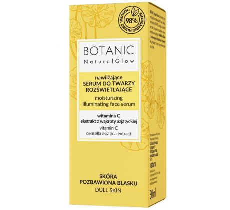Botanic Natural Glow Hydratačno-rozjasňujúce pleťové sérum 30 ml