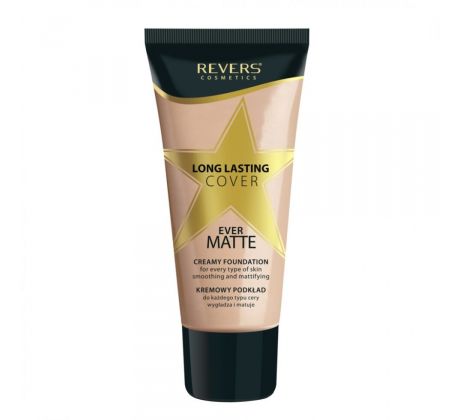REVERS Long Lasting Cover Vyhladzujúco-zmatňujúci krycí krém 08 Sunny 30 ml