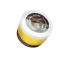 Fine Perfumery Čokoláda s mliekom tuhé mydlo s hubkou 70g