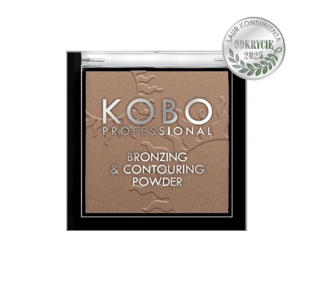 KOBO Professional Matný bronzujúci a kontúrujúci púder Nubian Desert 9g