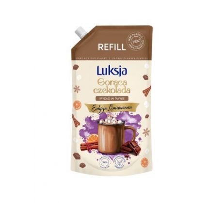 Luksja tekuté mydlo Horúca čokoláda náplň 900 ml