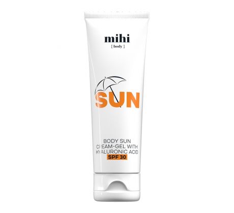 Mihi Sun Krém-gél na opaľovanie tela s kyselinou hyalurónovou SPF30 100 ml