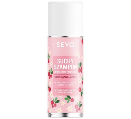 Seyo Suchý šampón zväčšujúci objem vlasov Červené bobule & Jazmín 200 ml