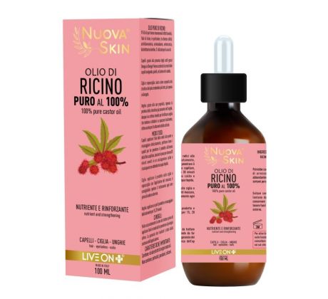 Nuova Skin 100% ricínový olej 100 ml
