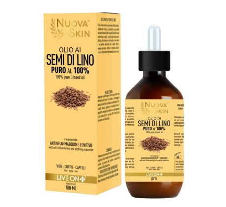 Nuova Skin 100% olej z ľanových semienok 100 ml