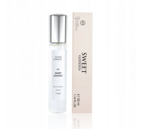 Global Cosmetics 491 SWEET GODDESS parfumovaná voda dámska 33 ml