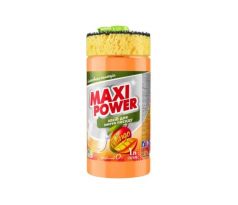 Maxi Power Prostriedok na umývanie riadu Mango s hubkou 1 l
