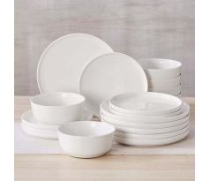MINA 18 dielna jedálenská sada z porcelánu