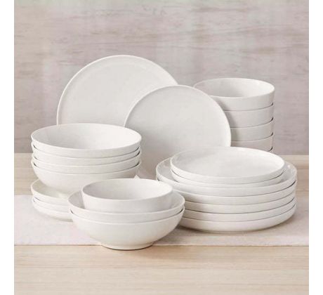 MINA 24 dielna jedálenská sada z porcelánu