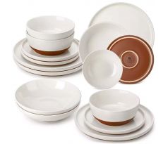 ZORA 16 dielna kameninová jedálenská sada