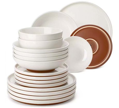 ZORA 24 dielna kameninová jedálenská sada