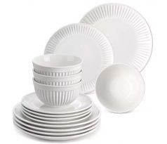 LEILA 12 dielna jedálenská sada z porcelánu