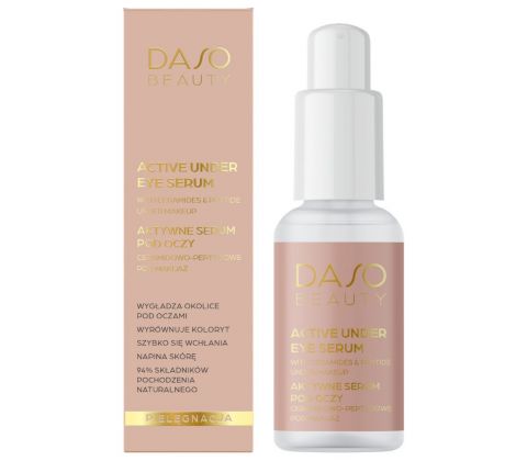 Daso Beauty Aktívne ceramidovo-peptidové sérum pod oči 30 ml