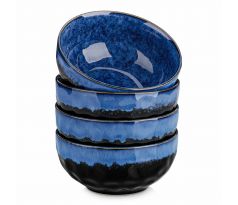 STARRY BLUE kameninové misky 720ml 4ks