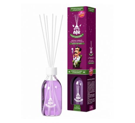 Cute Air Difuzér s tyčinkami Biele kvety & Ylang Ylang 120 ml