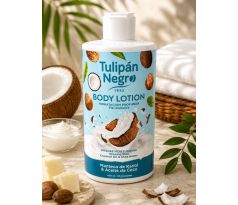 Tulipan Negro Bambucké maslo & Kokosový olej Telové mlieko 400 ml