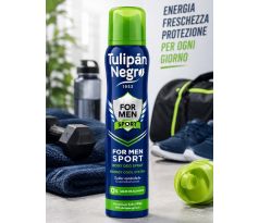 Tulipan Negro For Men Sport deodorant v spreji 200 ml