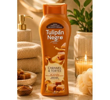 Tulipan Negro Karamel & Toffee sprchový gél 650 ml
