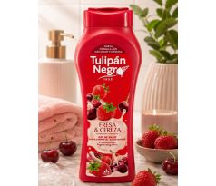 Tulipan Negro Višňa & Jahoda sprchový gél 2v1 650 ml