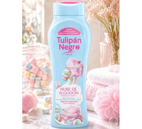 Tulipan Negro Cukrová vata sprchový gél 650 ml