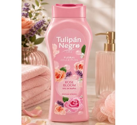 Tulipan Negro Ružový kvet sprchový gél 2v1 650 ml