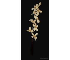 Zlatá orchidea Dekoračná kvetina 90 cm