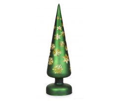 Lesná hviezda LED svietiaci stromček zelený 31 cm