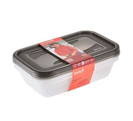Keeeper Dóza Fredo Fresh Crystal Grey 3 ks 2,4 l