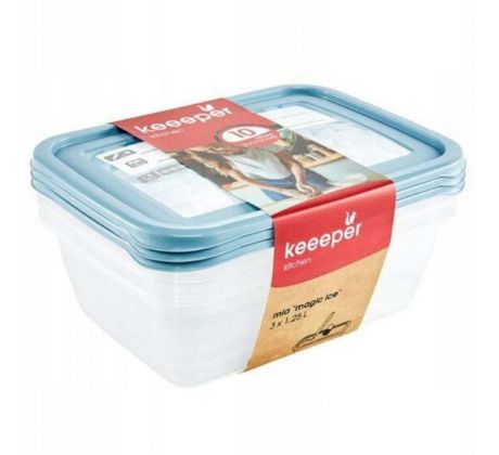 Keeeper Dóza Magic Ice 3 ks 1,25 l
