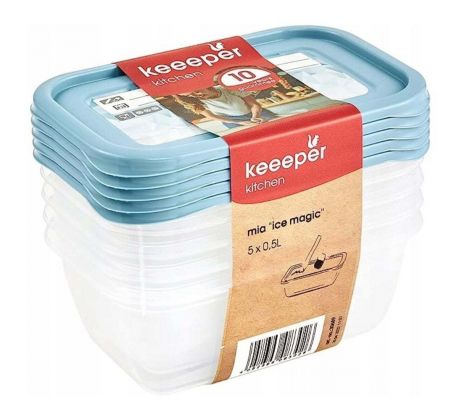 Keeeper Dóza Magic Ice 5 ks 0,5 l
