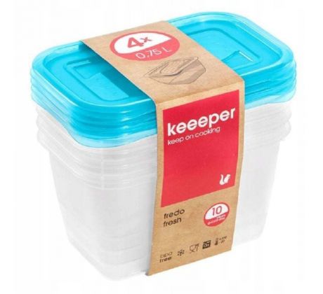 Keeeper Dóza Fredo Fresh 4 ks 0,75 l