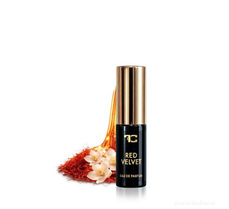 FC Dedra Gold Red Velvet parfumovaná voda unisex 5 ml